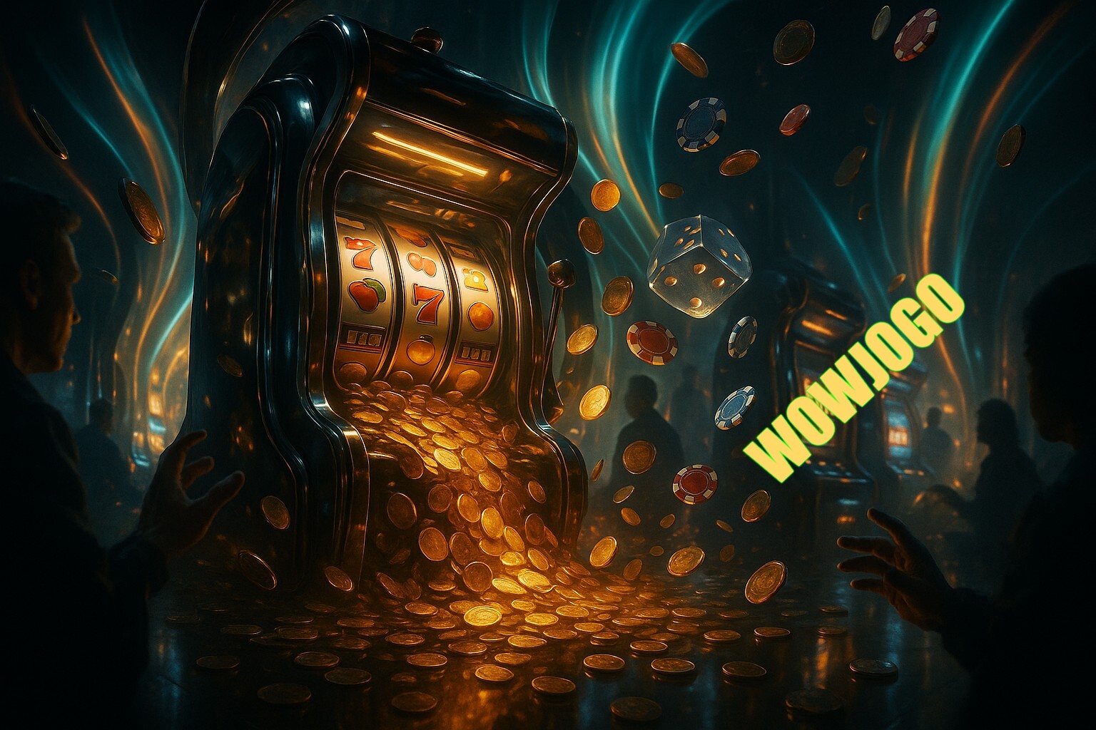 Diversos jogos de caça-níqueis