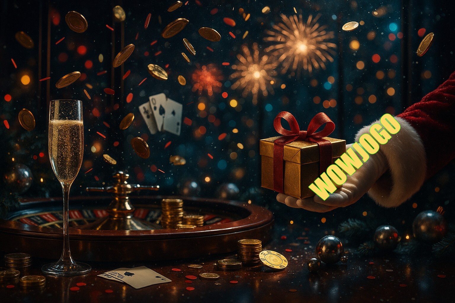 Promoções de Ano Novo no WOWJOGO